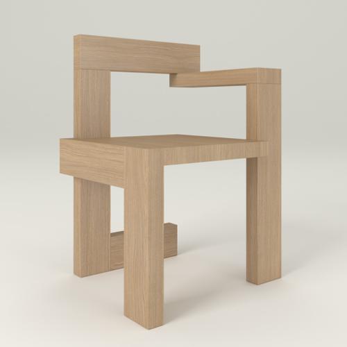 Gerrit Rietveld - Steltman Chair preview image